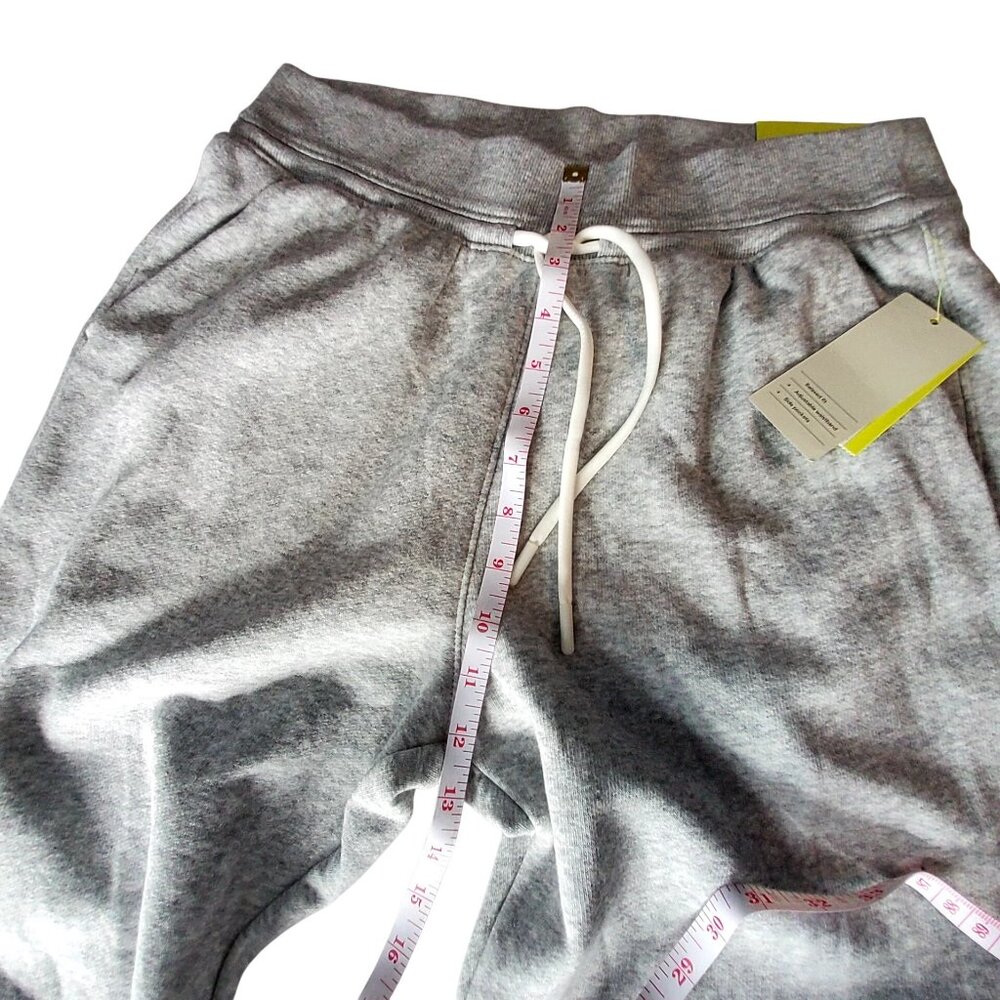 All In Motion Core Fleece Jogger Pants Relaxed Fit Side Pockets Size M Gray - Picture 4 of 9